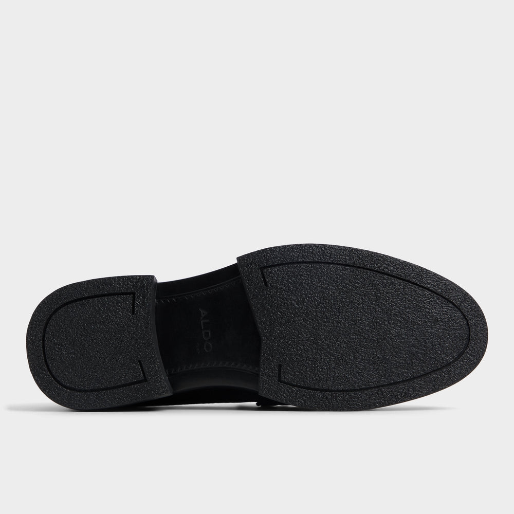 Aldo Tucker Black/Black Men's Dress Shoes - Loafer
