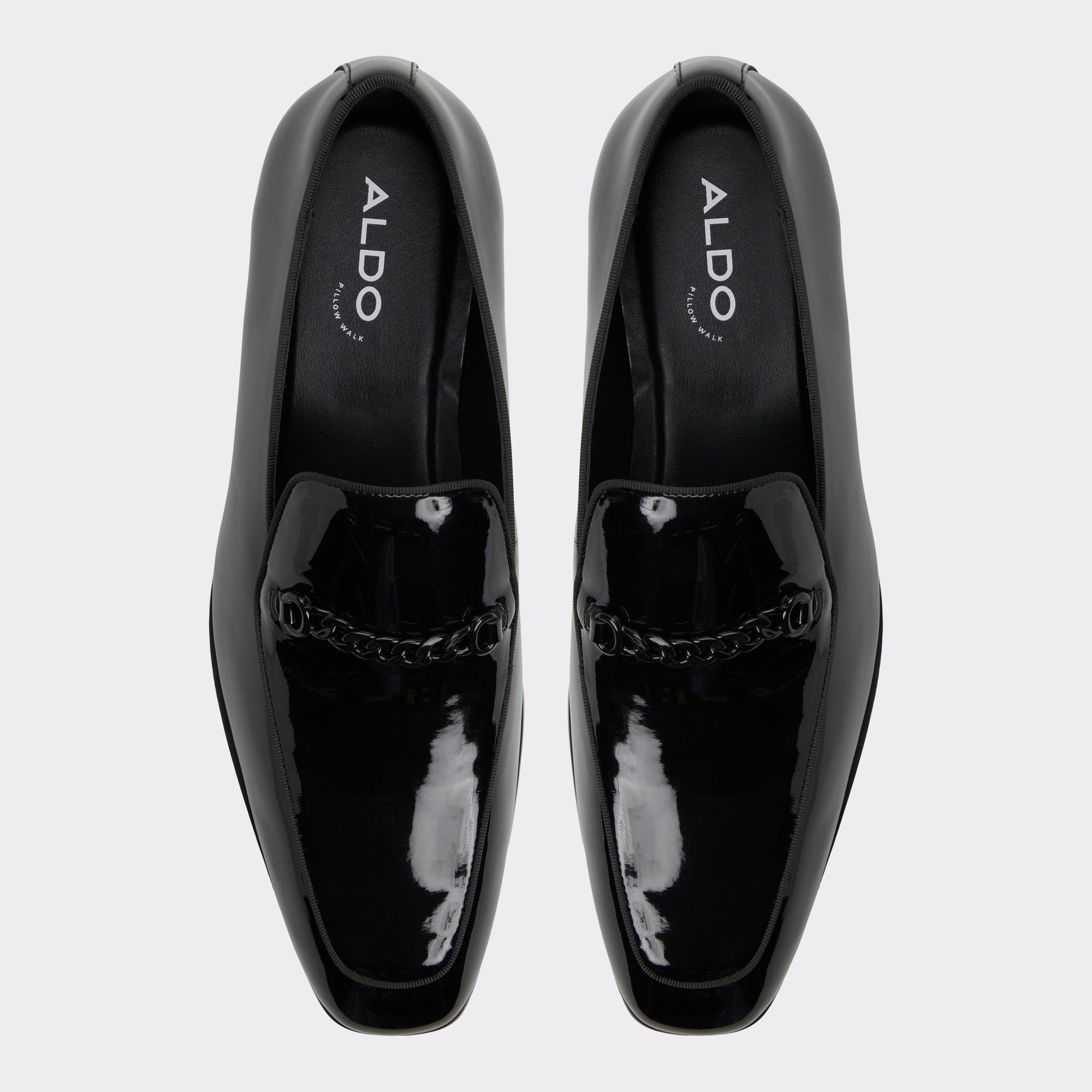 Aldo Umo Black Men's Dress Shoes - Loafer