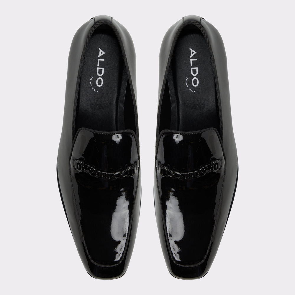 Aldo Umo Black Men's Dress Shoes - Loafer