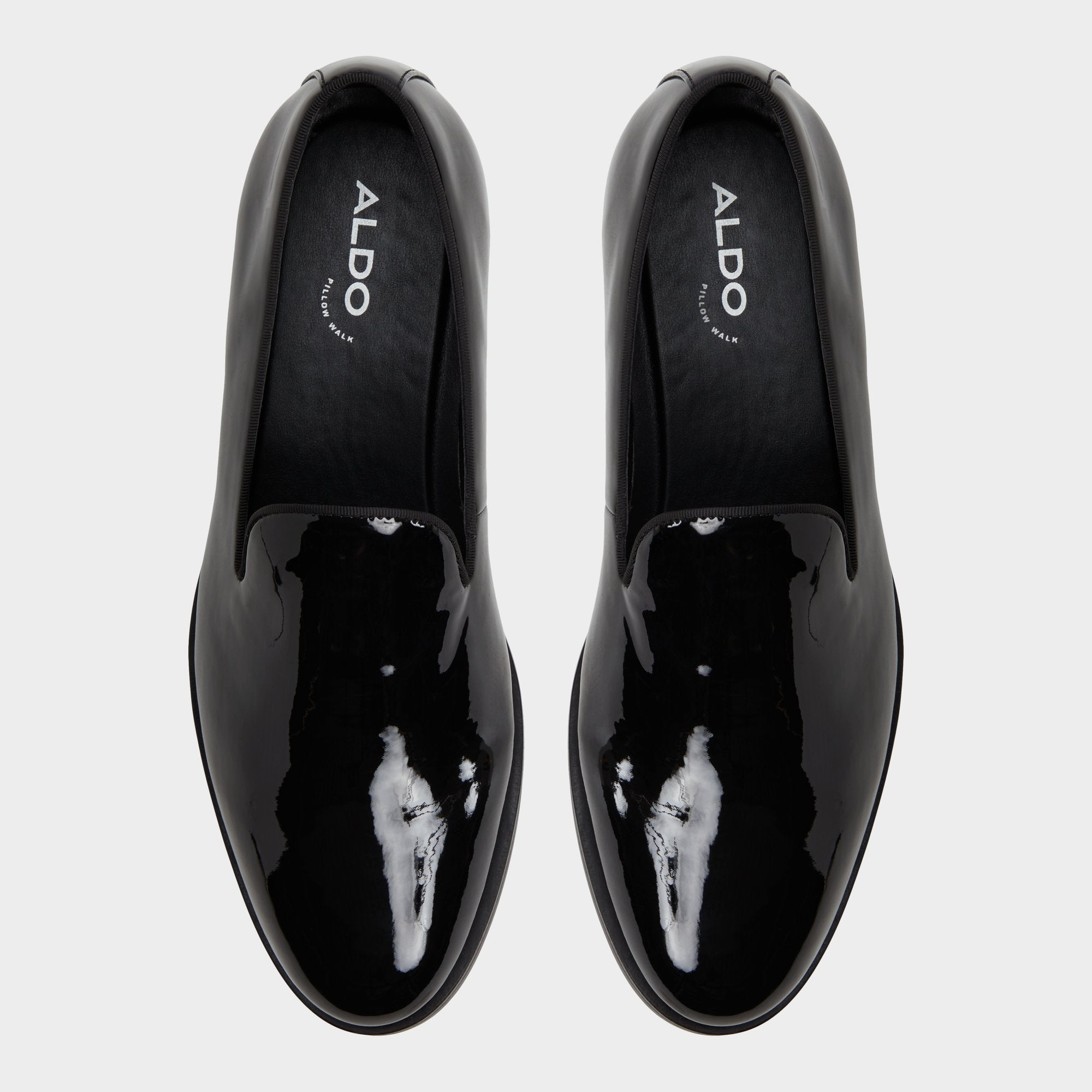 Aldo Casino Black Men's Dress Shoes - Loafer