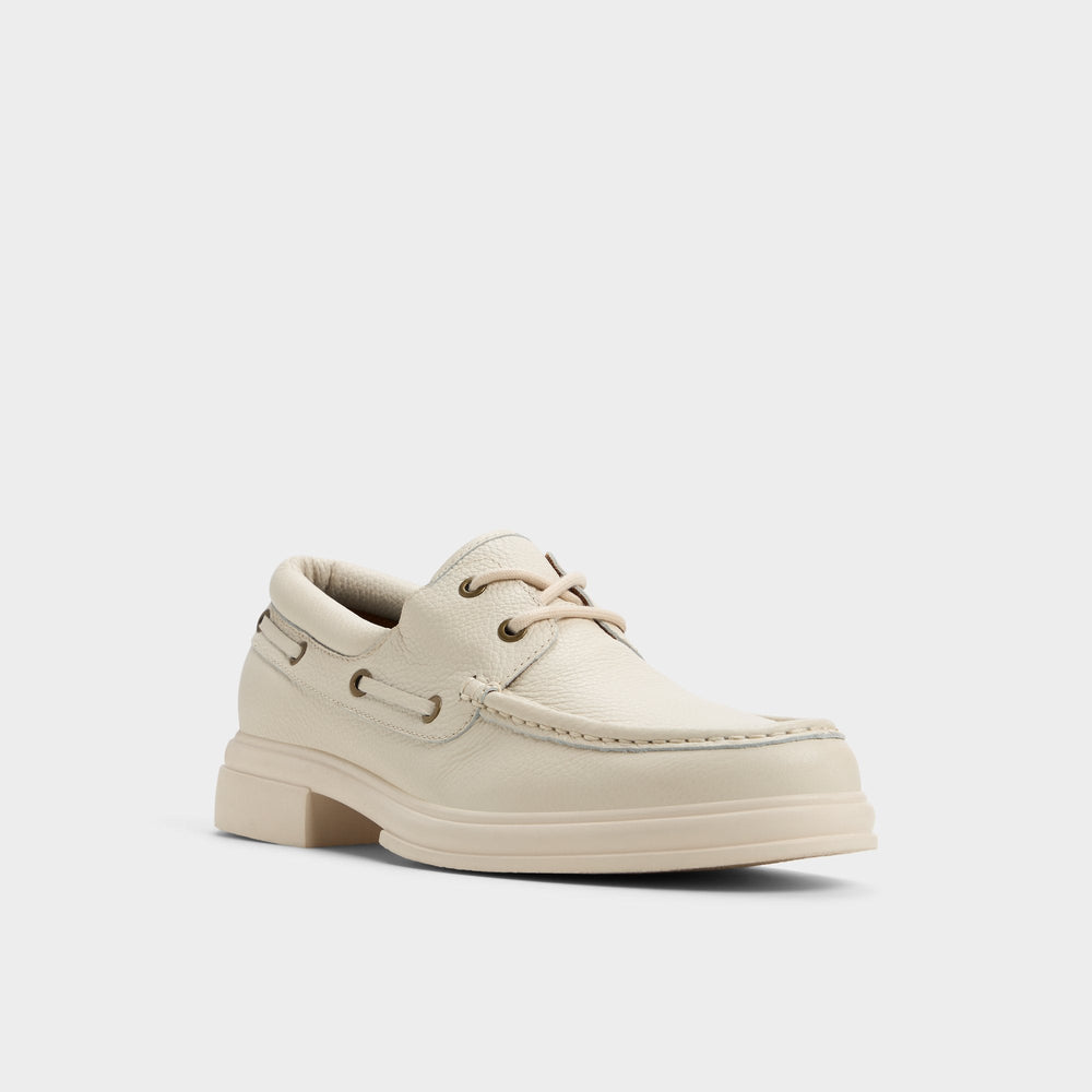 Aldo Seaexplorer Ivory Men's Dress Shoes - Boat shoe