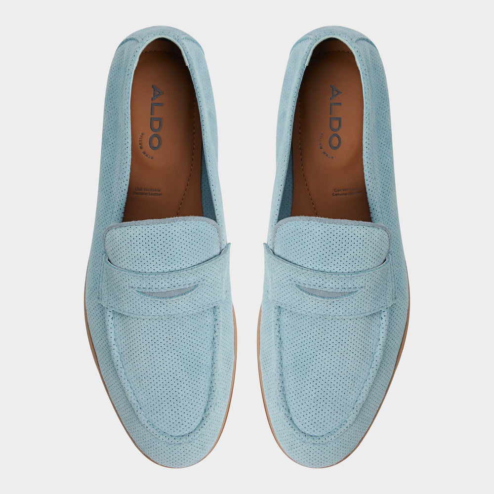 Aldo Journey Light Blue Men's Dress Shoes - Loafer