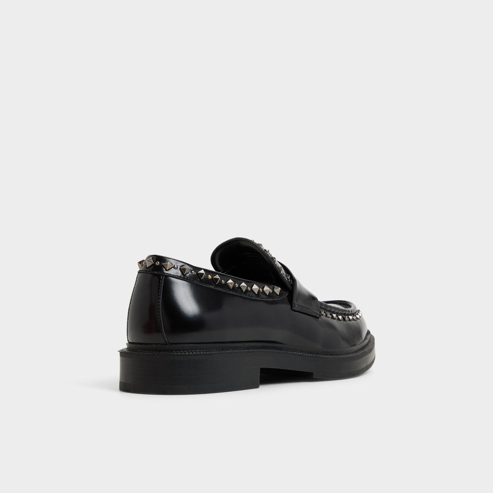 Aldo Zollo Black Men's Loafers & Slip-Ons - Loafer