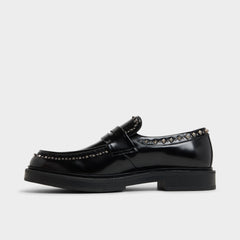 Aldo Zollo Black Men's Loafers & Slip-Ons - Loafer