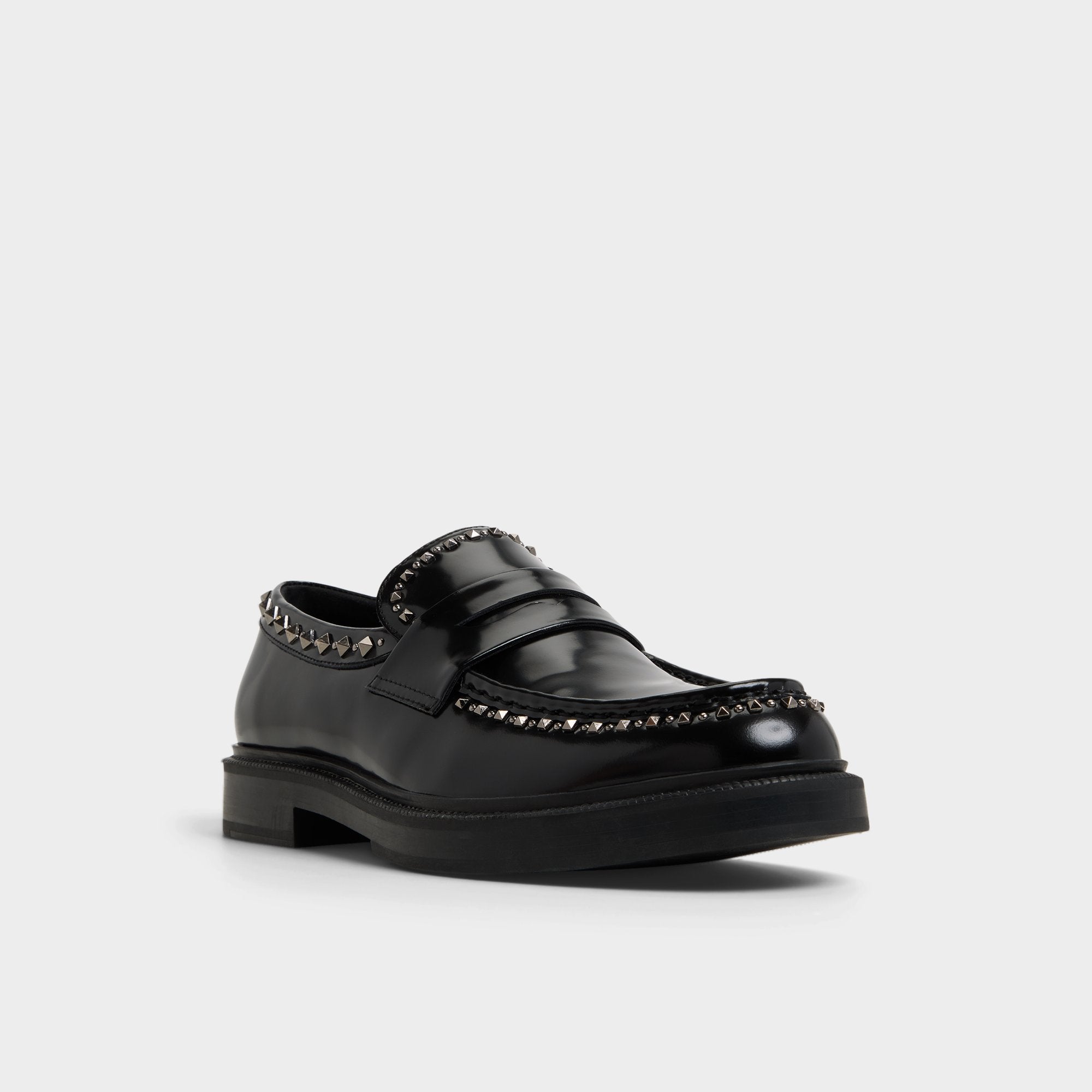Aldo Zollo Black Men's Loafers & Slip-Ons - Loafer