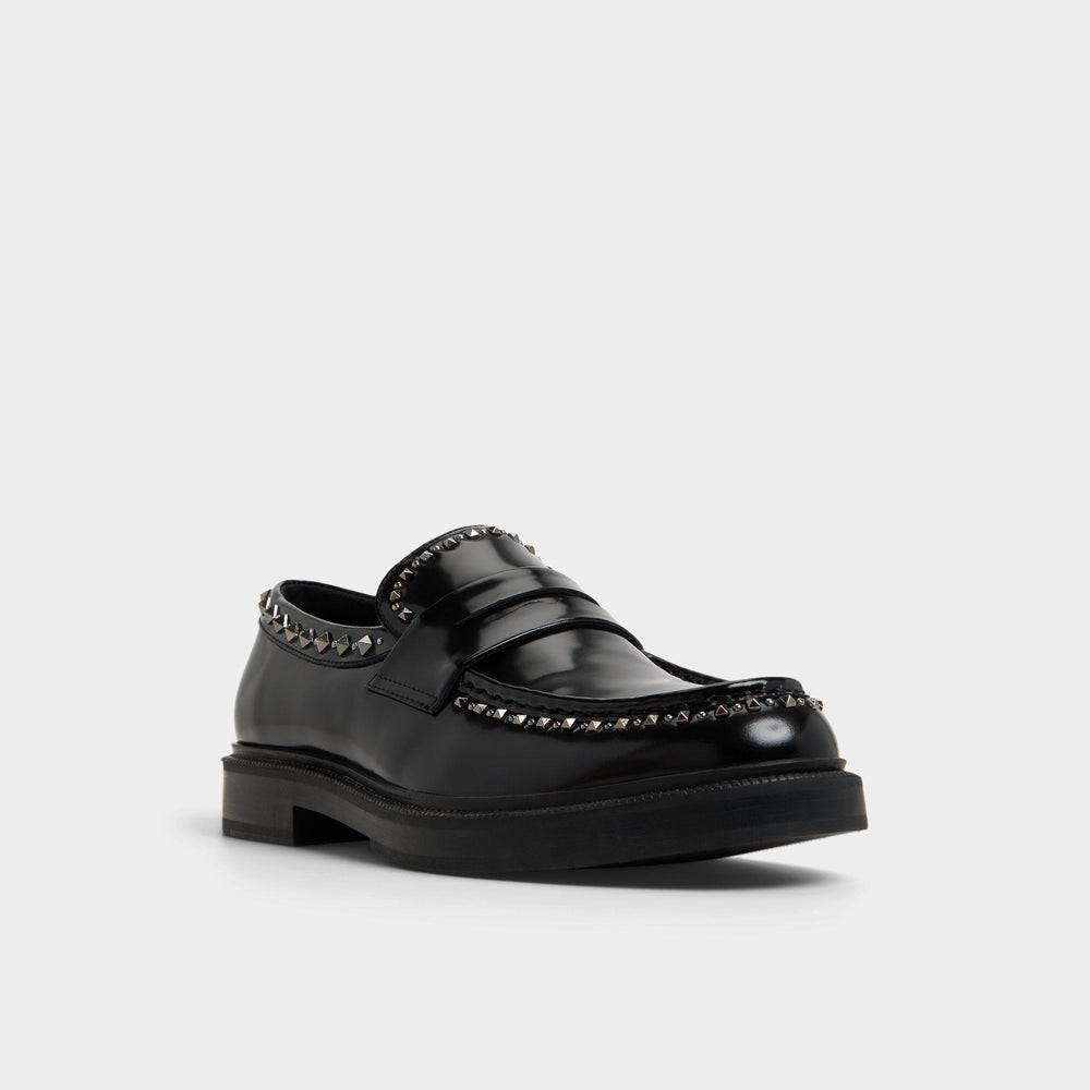 Aldo Zollo Black Men's Loafers & Slip-Ons - Loafer