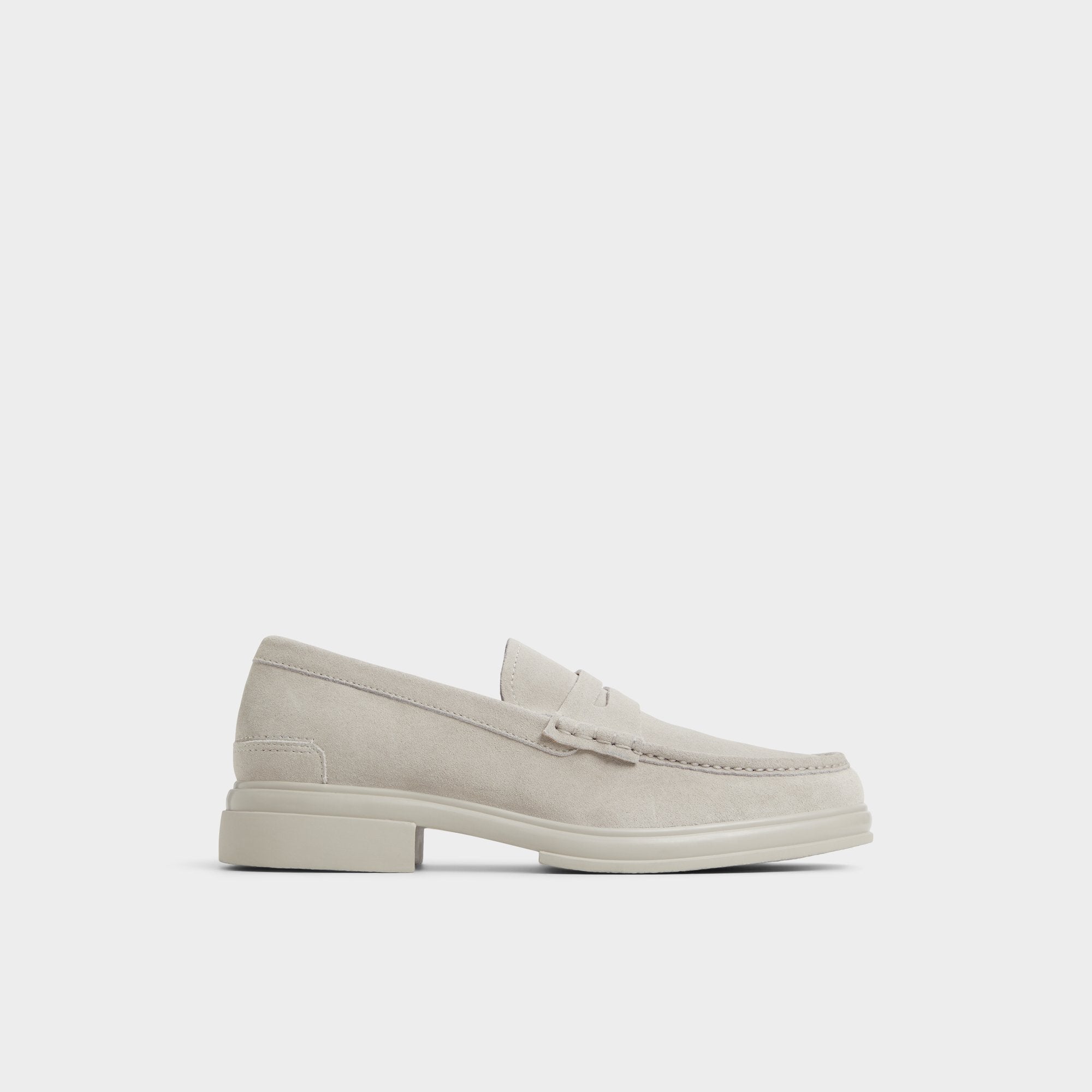 Aldo Tucker Light Grey Men's Dress Shoes - Loafer