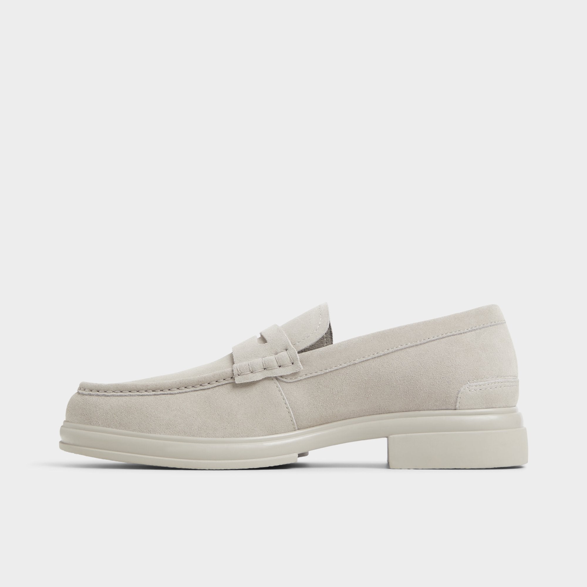Aldo Tucker Light Grey Men's Dress Shoes - Loafer