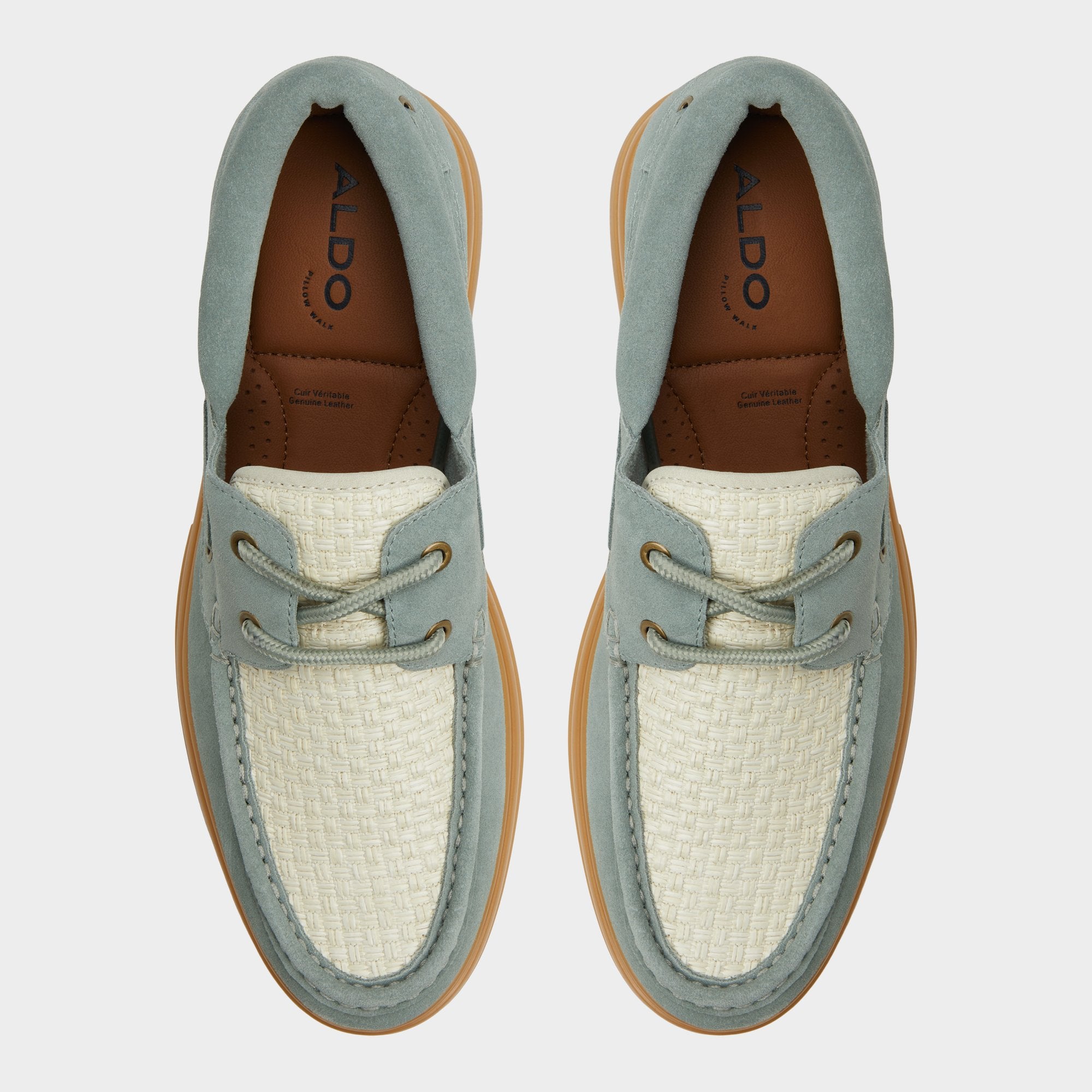 Aldo Seaexplorer Cognac Men's Dress Shoes - Boat shoe