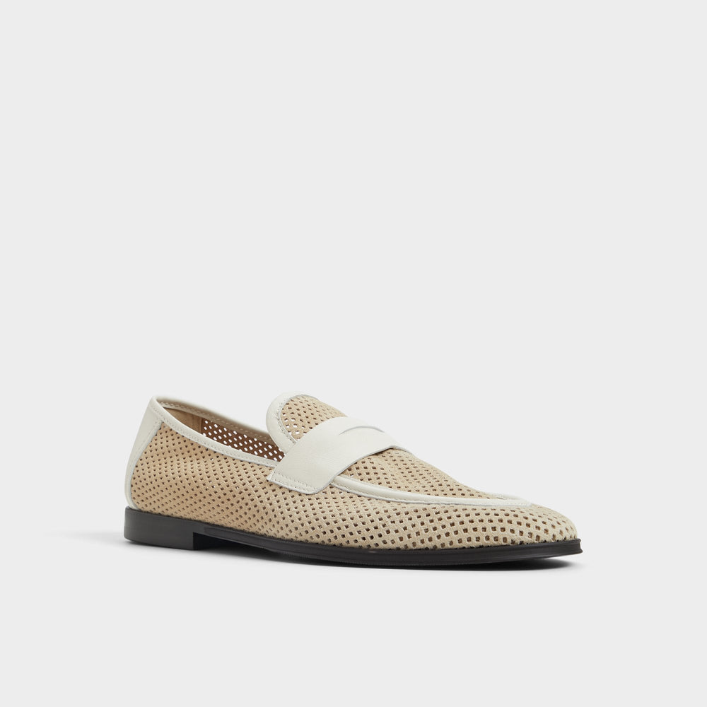 Aldo Arnold Beige Men's Dress Shoes - Loafer