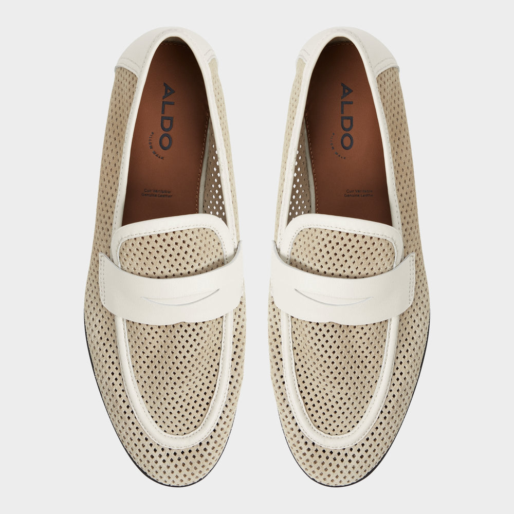 Aldo Arnold Beige Men's Dress Shoes - Loafer