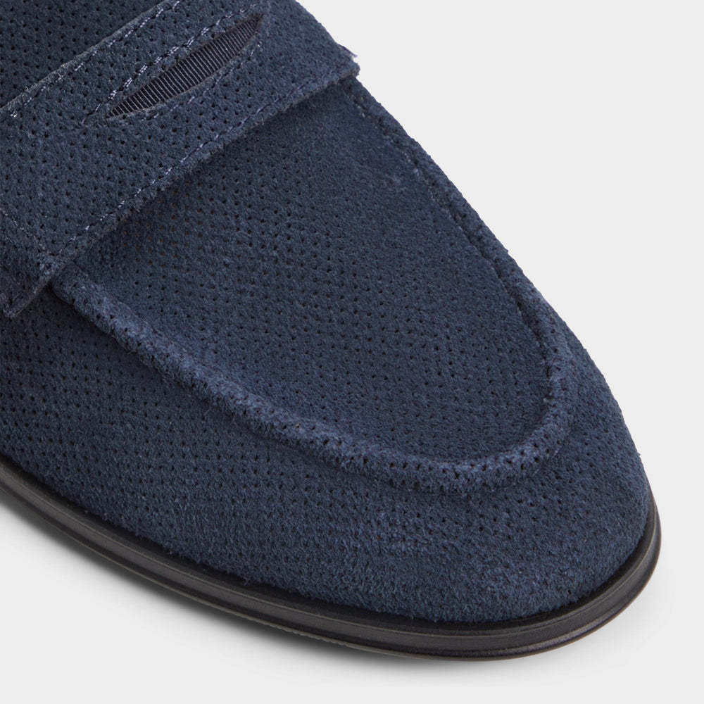 Aldo Journey Navy Men's Loafers & Slip-Ons - Loafer