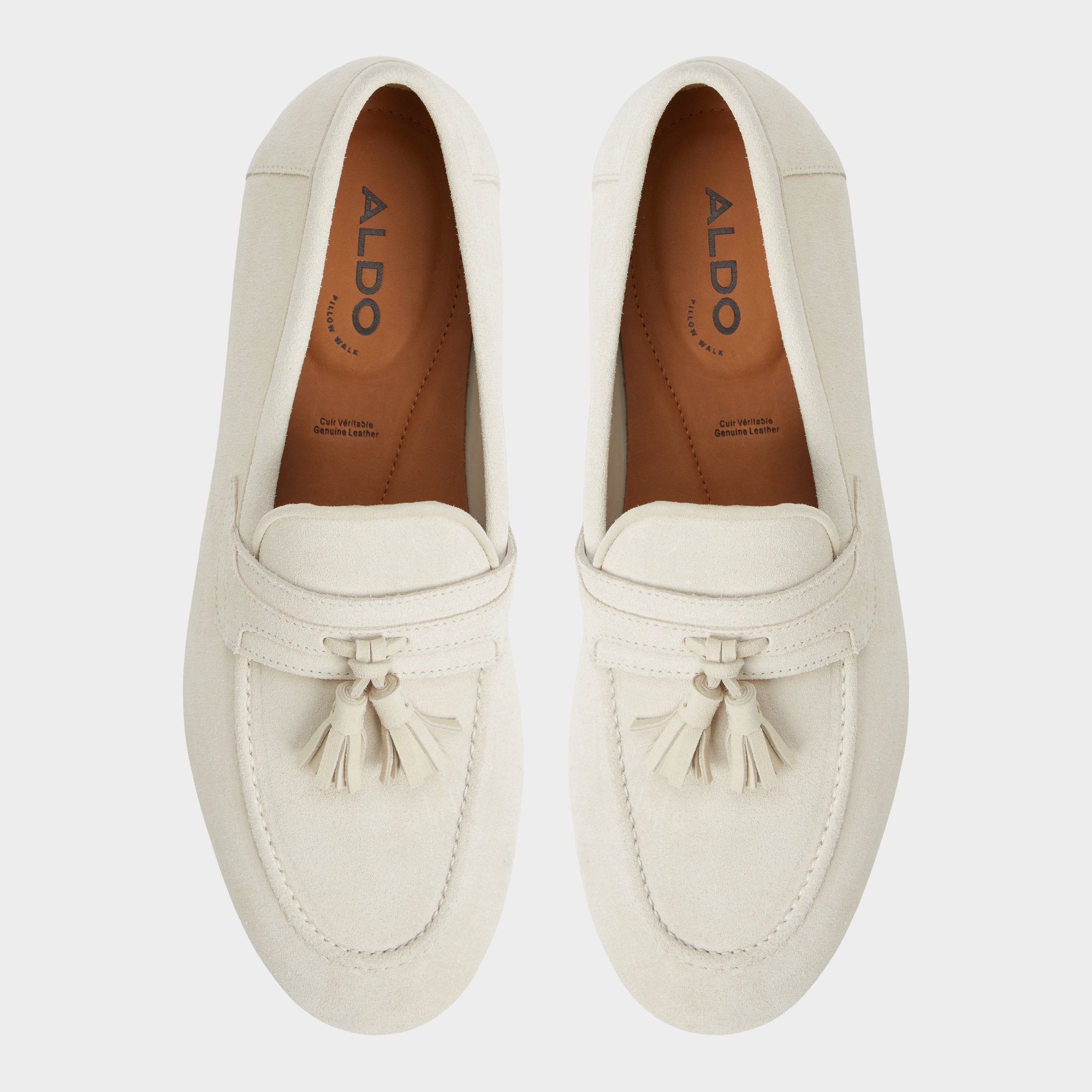 Aldo Grover Ivory Men's Dress Shoes - Loafer