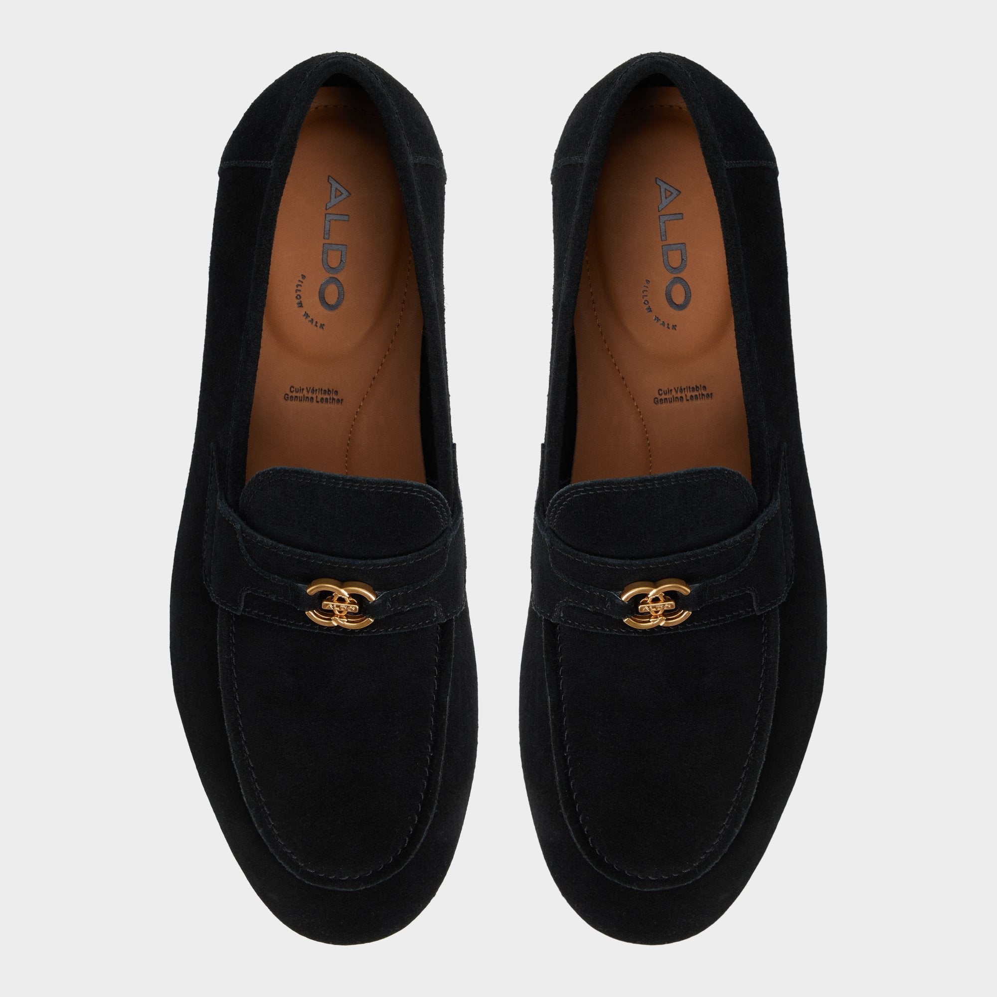 Aldo Fiero Black Men's Dress Shoes - Loafer