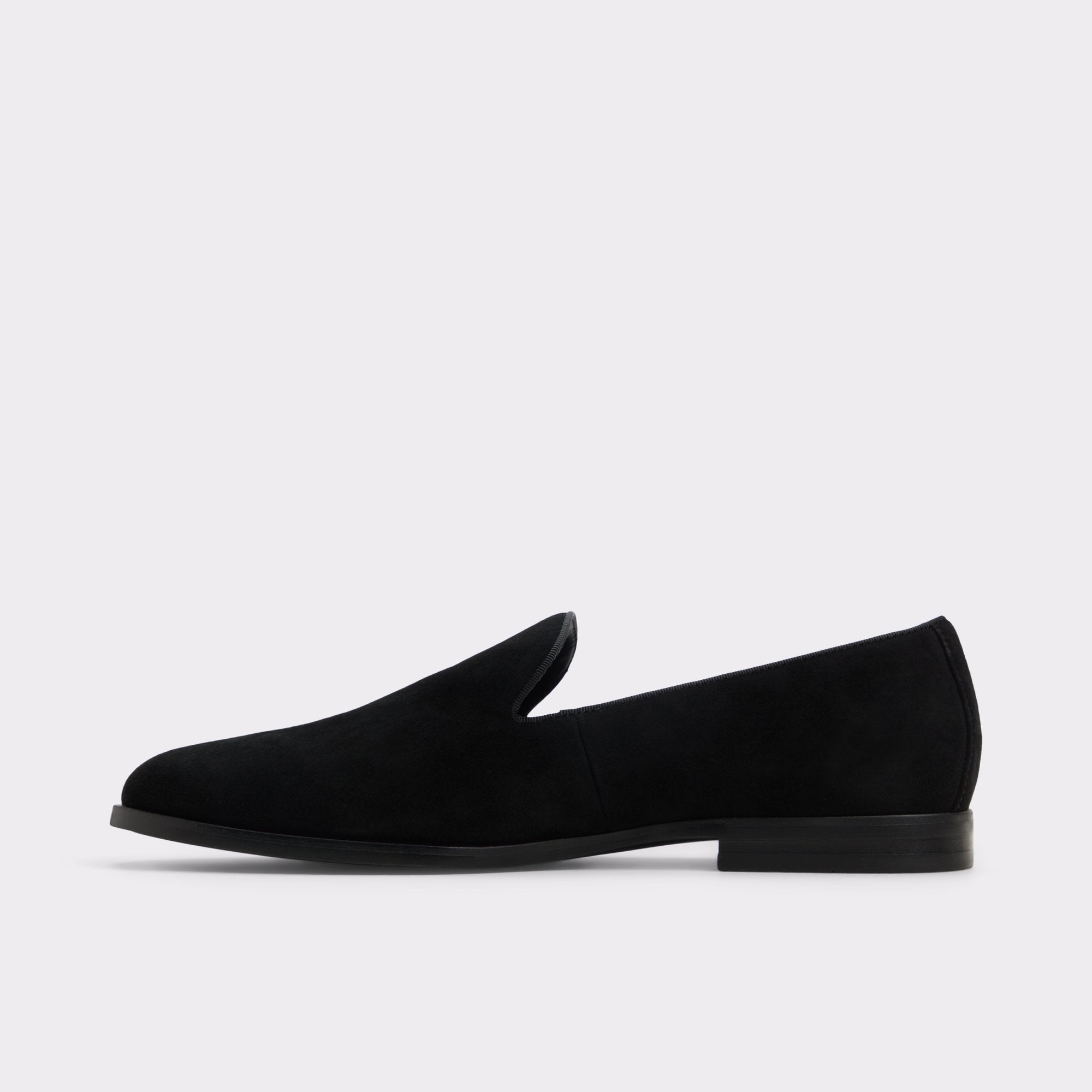 Aldo Casino Other Black Leather Suede Men's Dress Shoes - Loafer