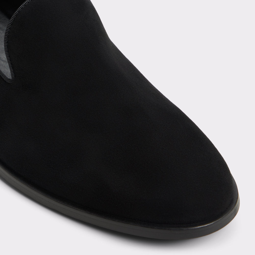 Aldo Casino Other Black Leather Suede Men's Dress Shoes - Loafer