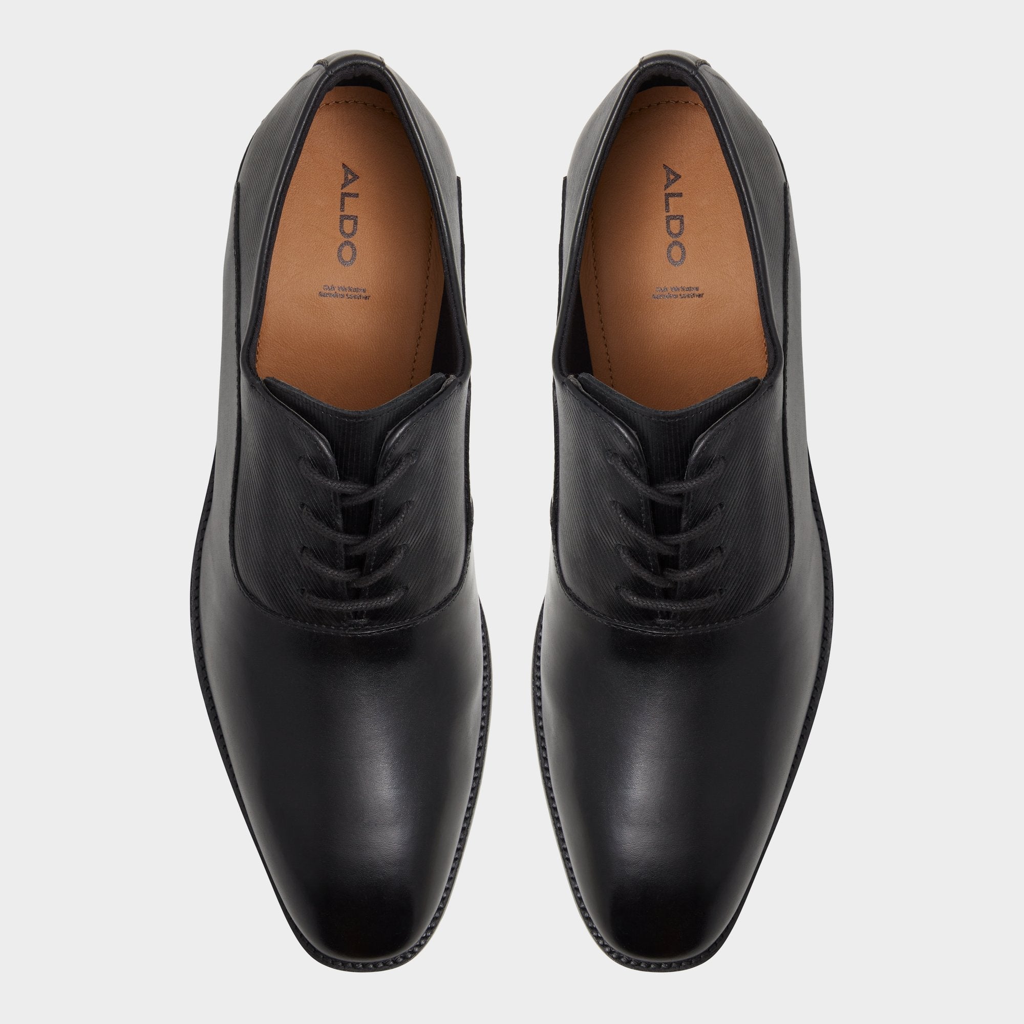 Aldo Morio Black Men's Oxfords & Lace-ups - Oxford shoe