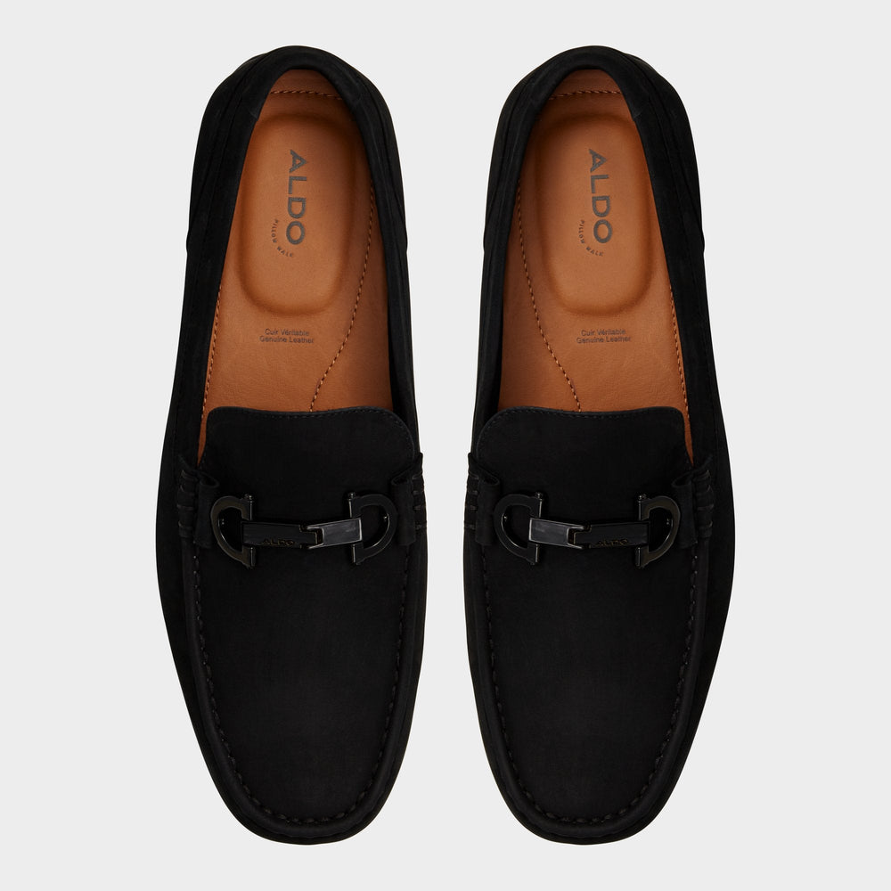 Aldo Orlovoflexx Black Men's Loafers & Slip-Ons - Driving shoe