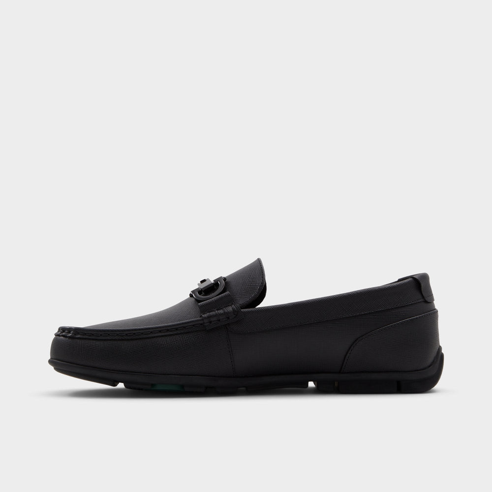 Aldo Orlovoflexx Open Black Men's Loafers & Slip-Ons - Driving shoe