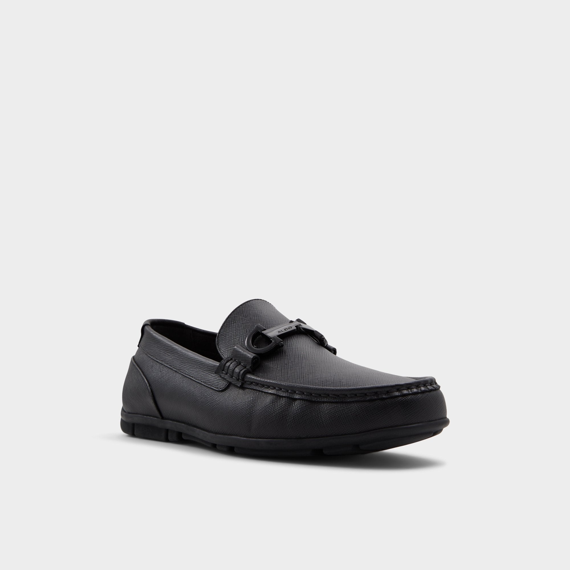 Aldo Orlovoflexx Open Black Men's Loafers & Slip-Ons - Driving shoe