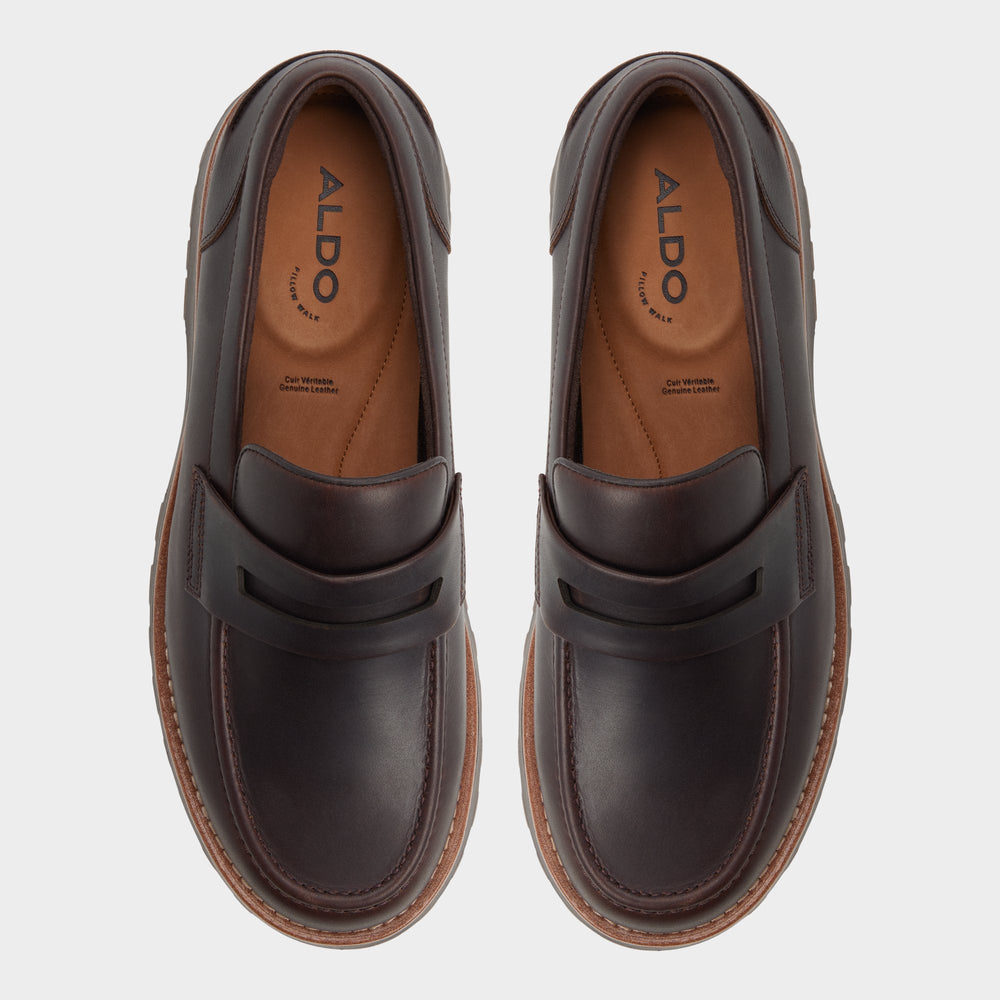 Aldo Kole in Dark Brown - Loafer