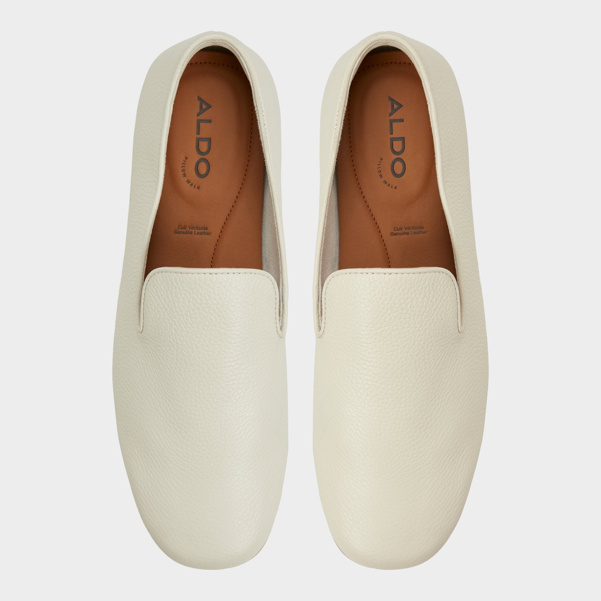 Aldo Resolute Ivory Men's Casual Shoes - Driving shoe