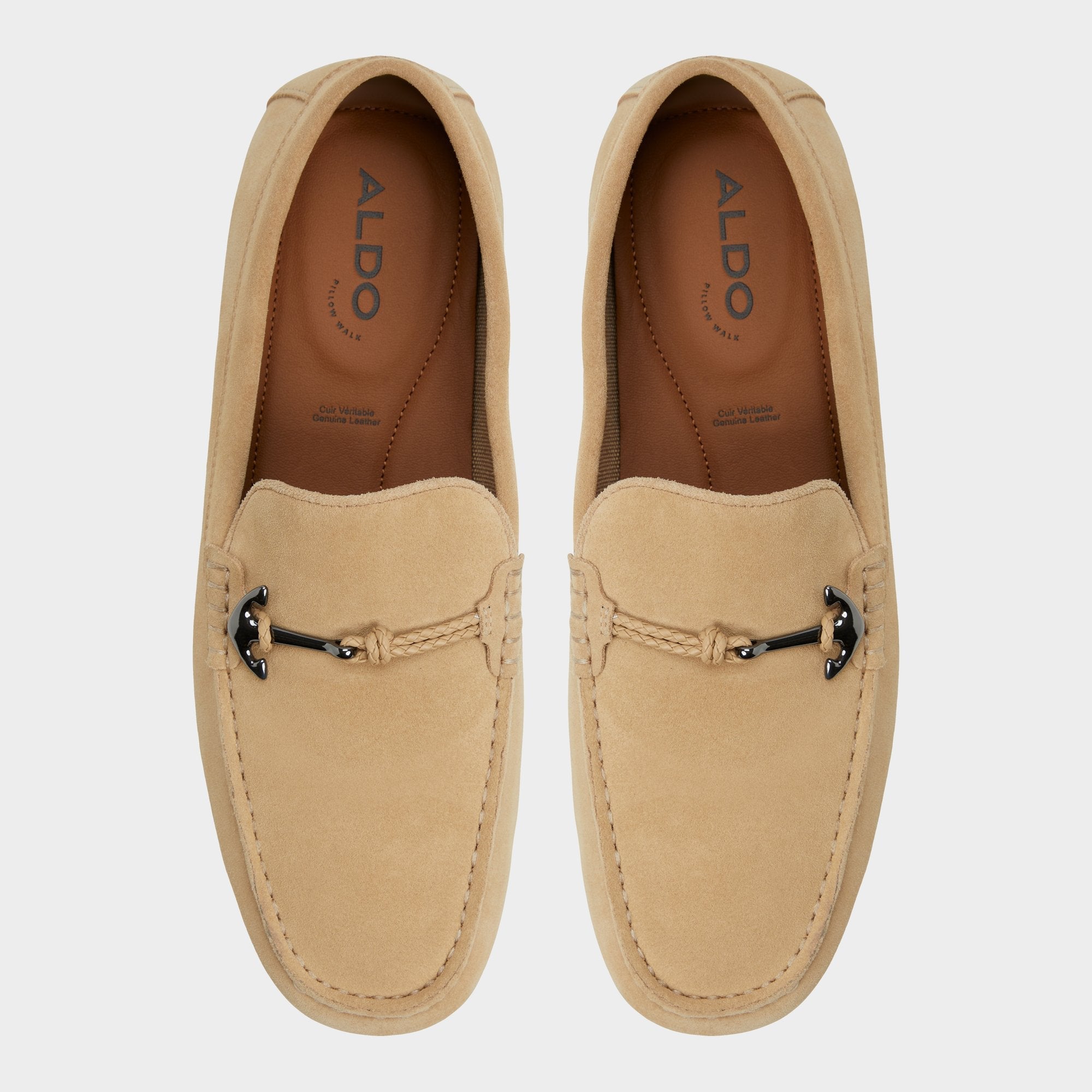 Aldo Wilbart Beige Men's Casual Shoes - Driving shoe