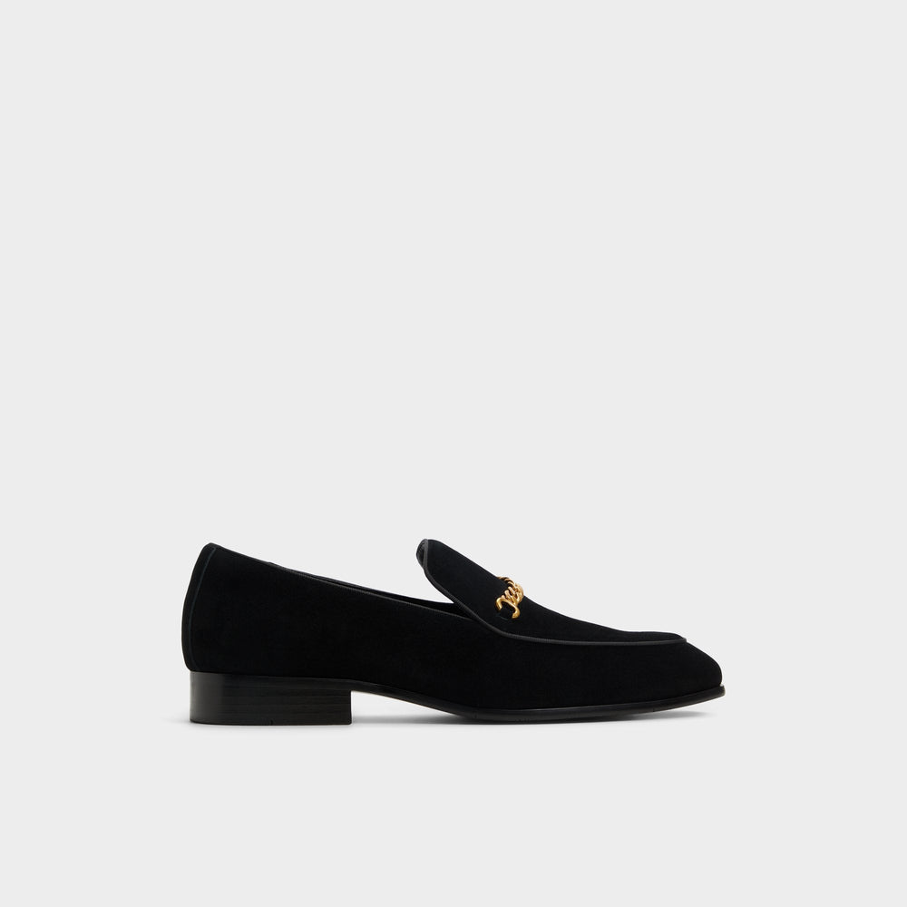 Aldo Umo Open Black Men's Dress Shoes - Loafer