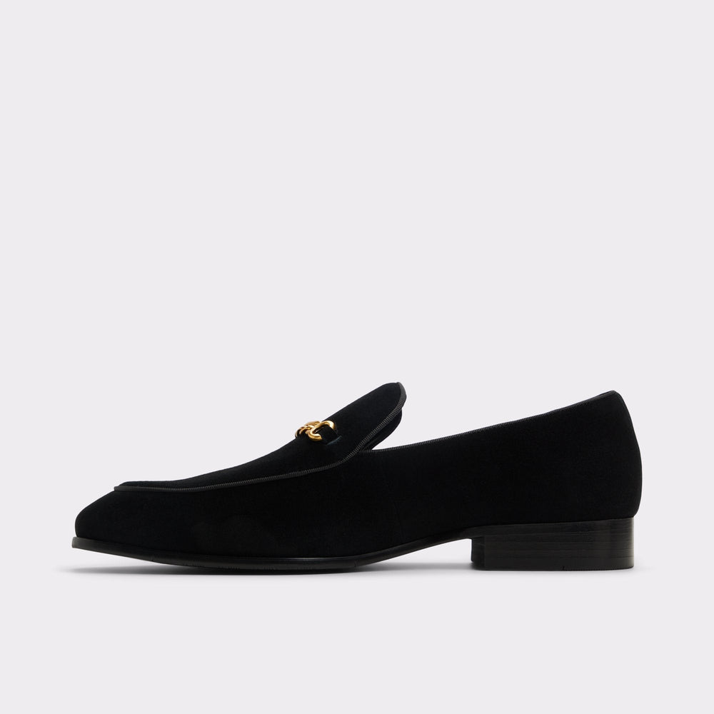 Aldo Umo Open Black Men's Dress Shoes - Loafer