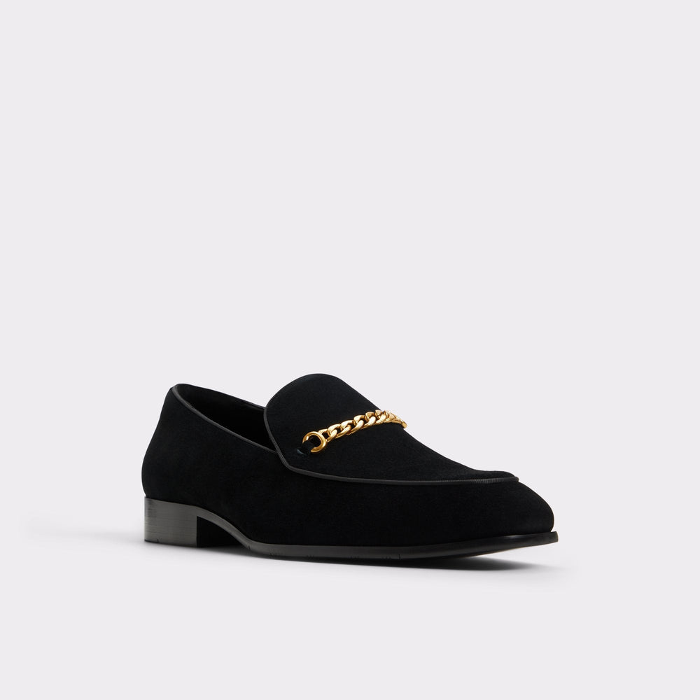 Aldo Umo Open Black Men's Dress Shoes - Loafer