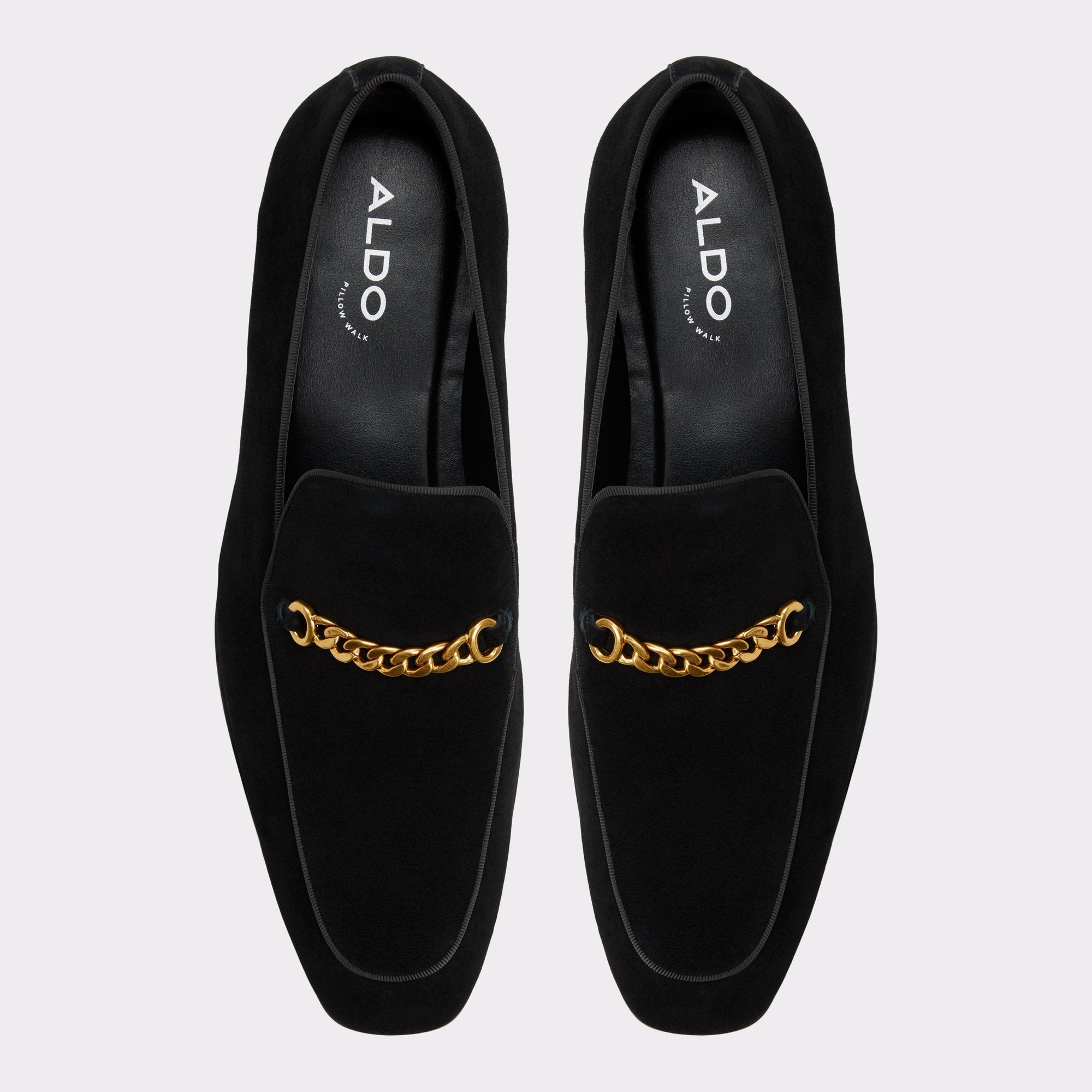 Aldo Umo Open Black Men's Dress Shoes - Loafer