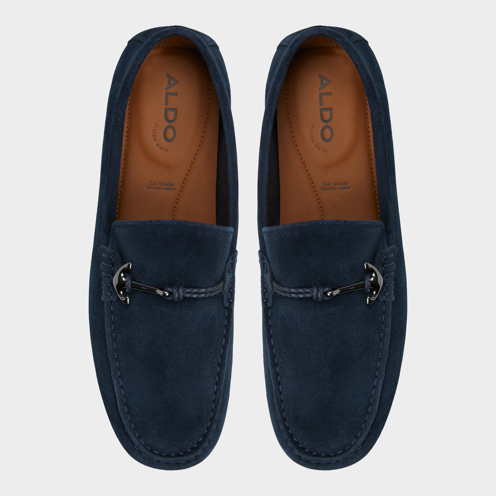 Aldo Wilbart Navy Men's Casual Shoes - Driving shoe