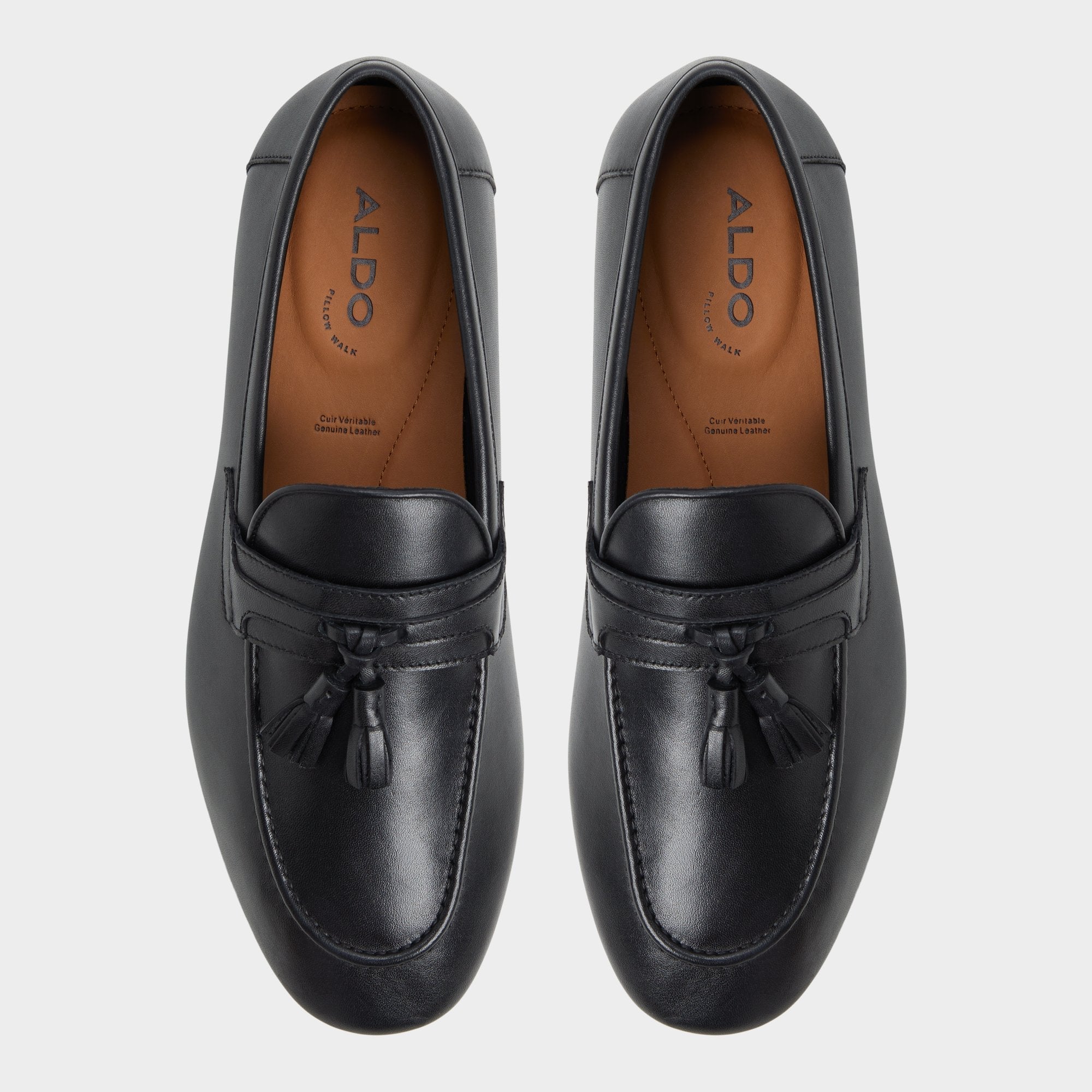 Aldo Grover Black Men's Dress Shoes - Loafer