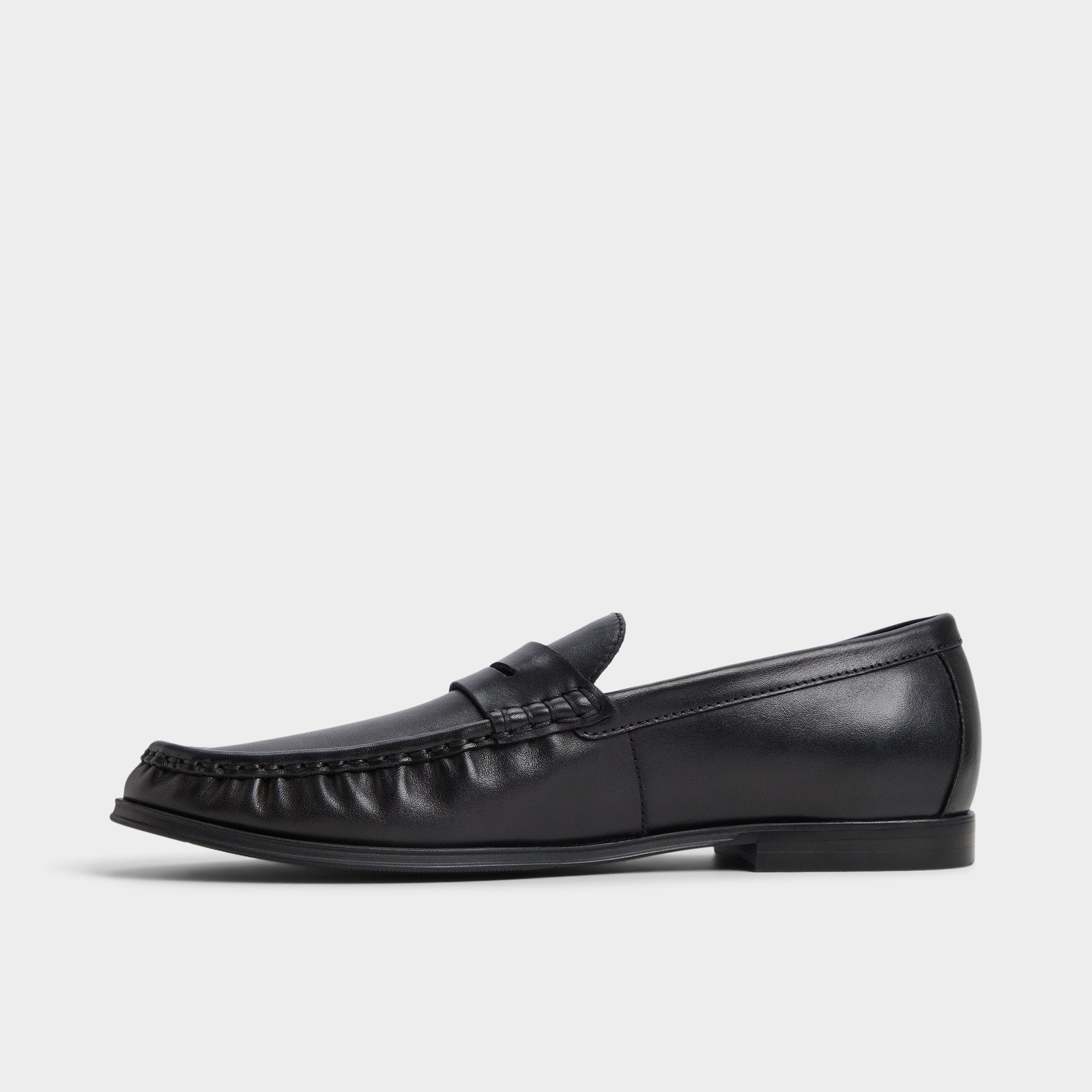 Aldo Speakeasy Open Black Men's Dress Shoes - Loafer