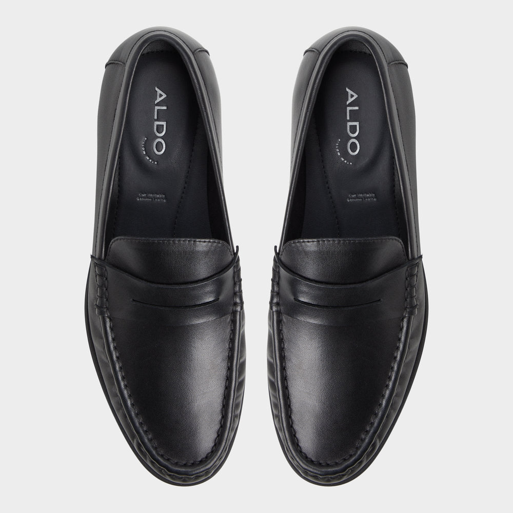 Aldo Speakeasy Open Black Men's Dress Shoes - Loafer