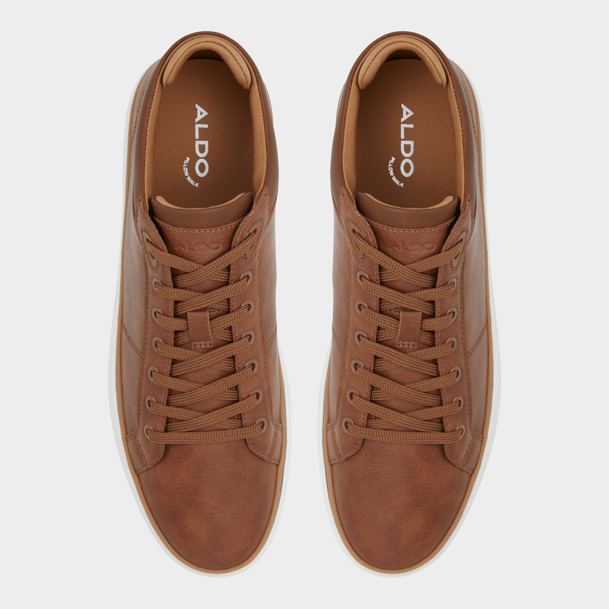 Aldo Finespec Light Brown Men's Low top - Low top sneaker, Cup sole