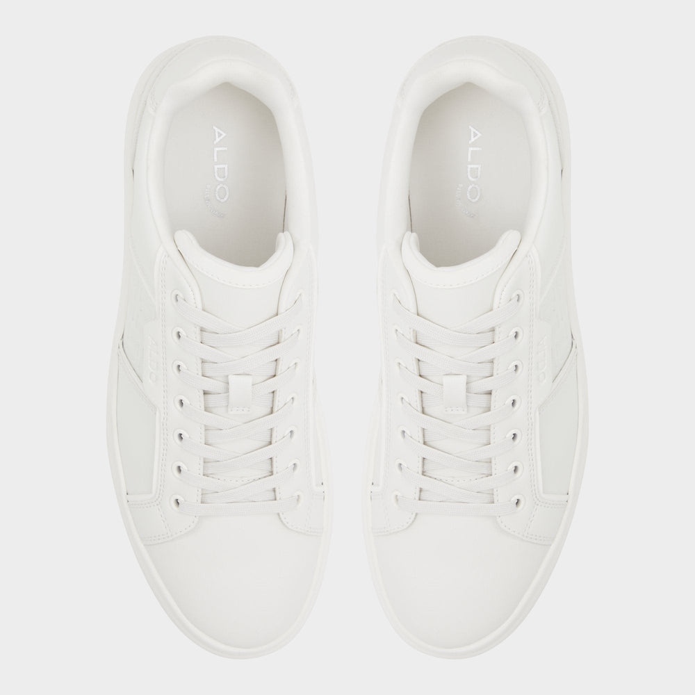 Aldo Ccourtline White/Bone Men's Low top - Low top sneaker
