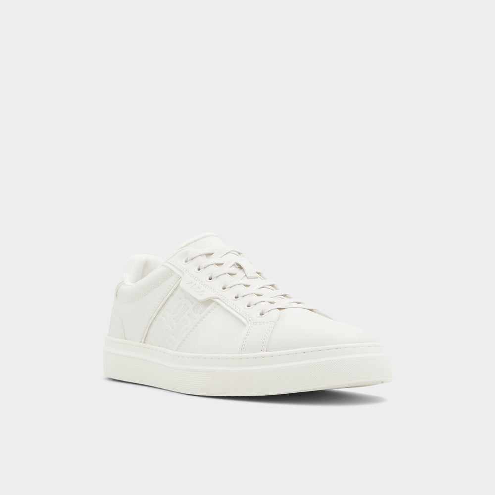Aldo Courtline White/Bone Men's Low top - Low top sneaker, Cup sole