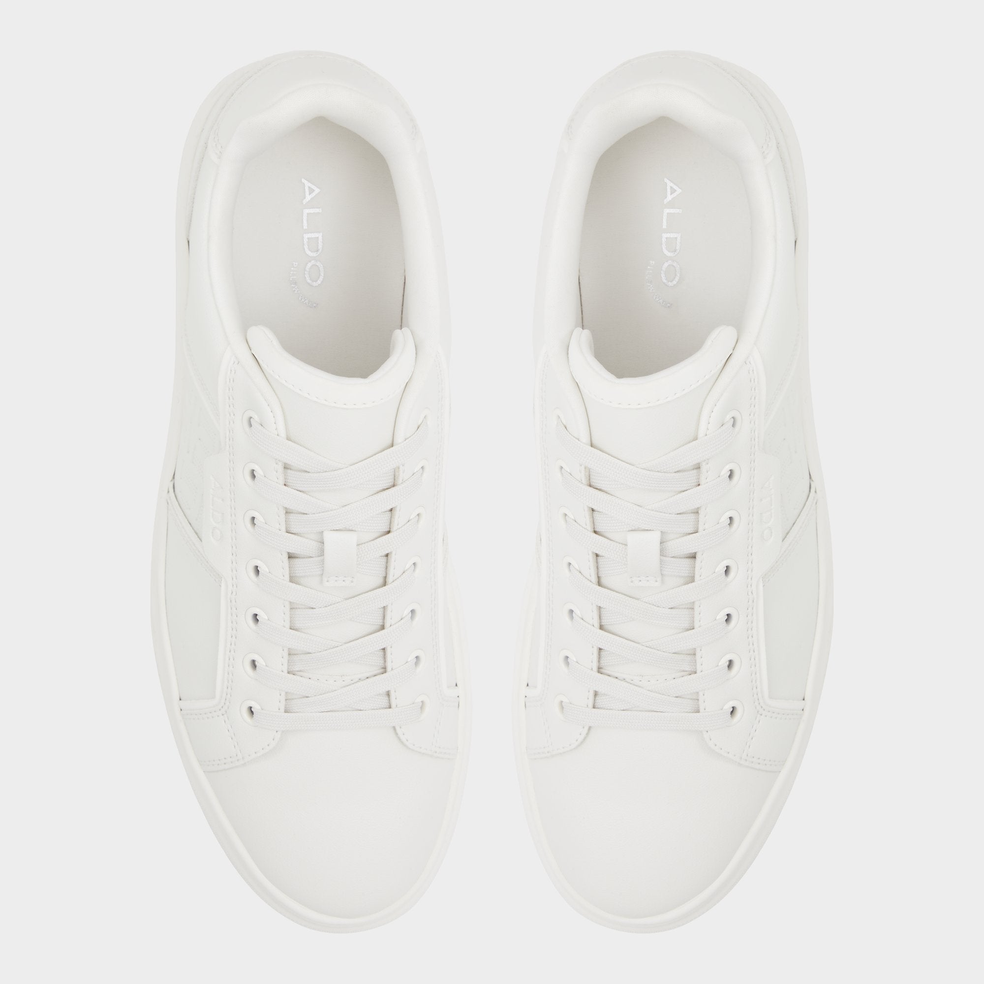 Aldo Courtline White/Bone Men's Low top - Low top sneaker, Cup sole
