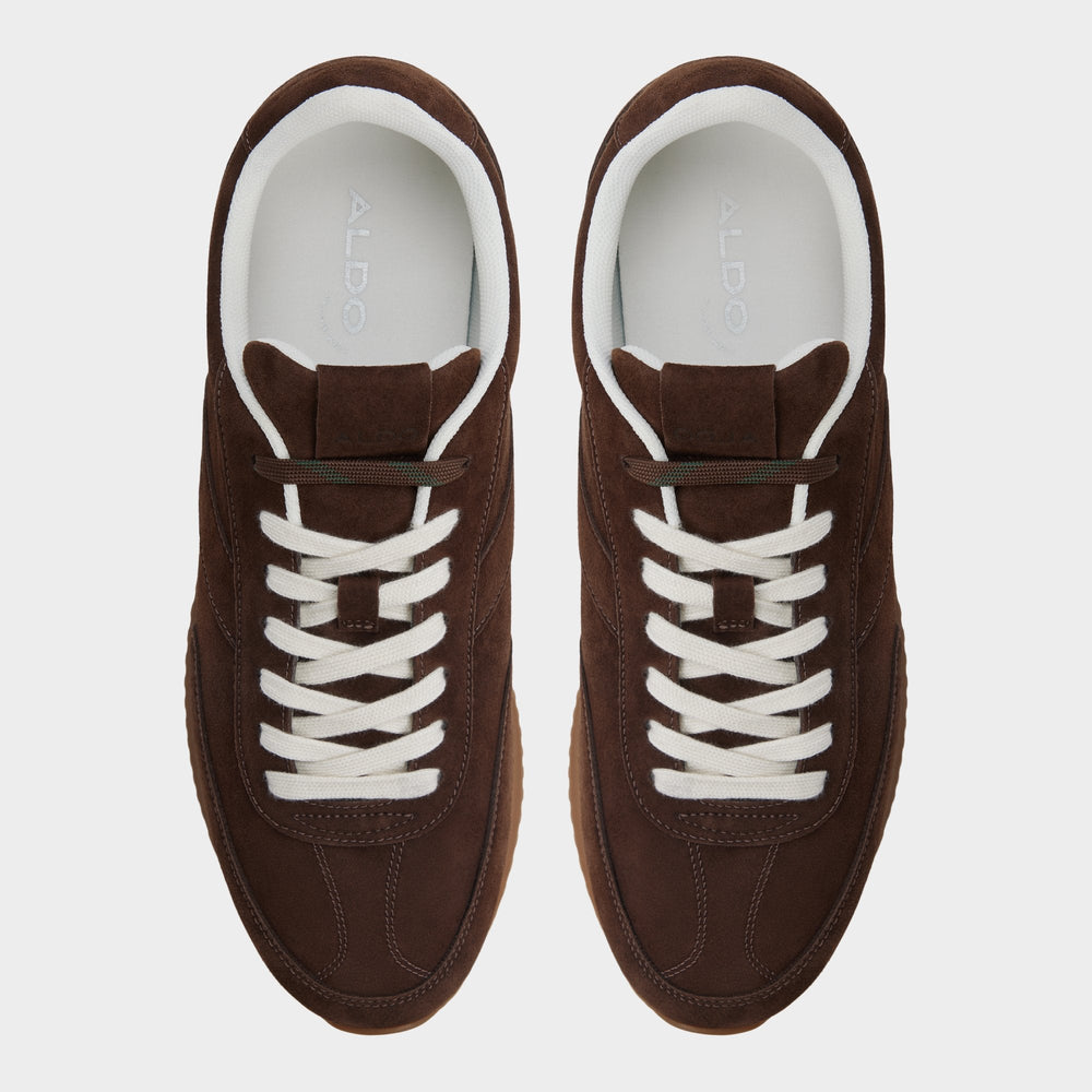 Aldo Nathaniell in Dark Brown - Low top sneaker, Cup sole