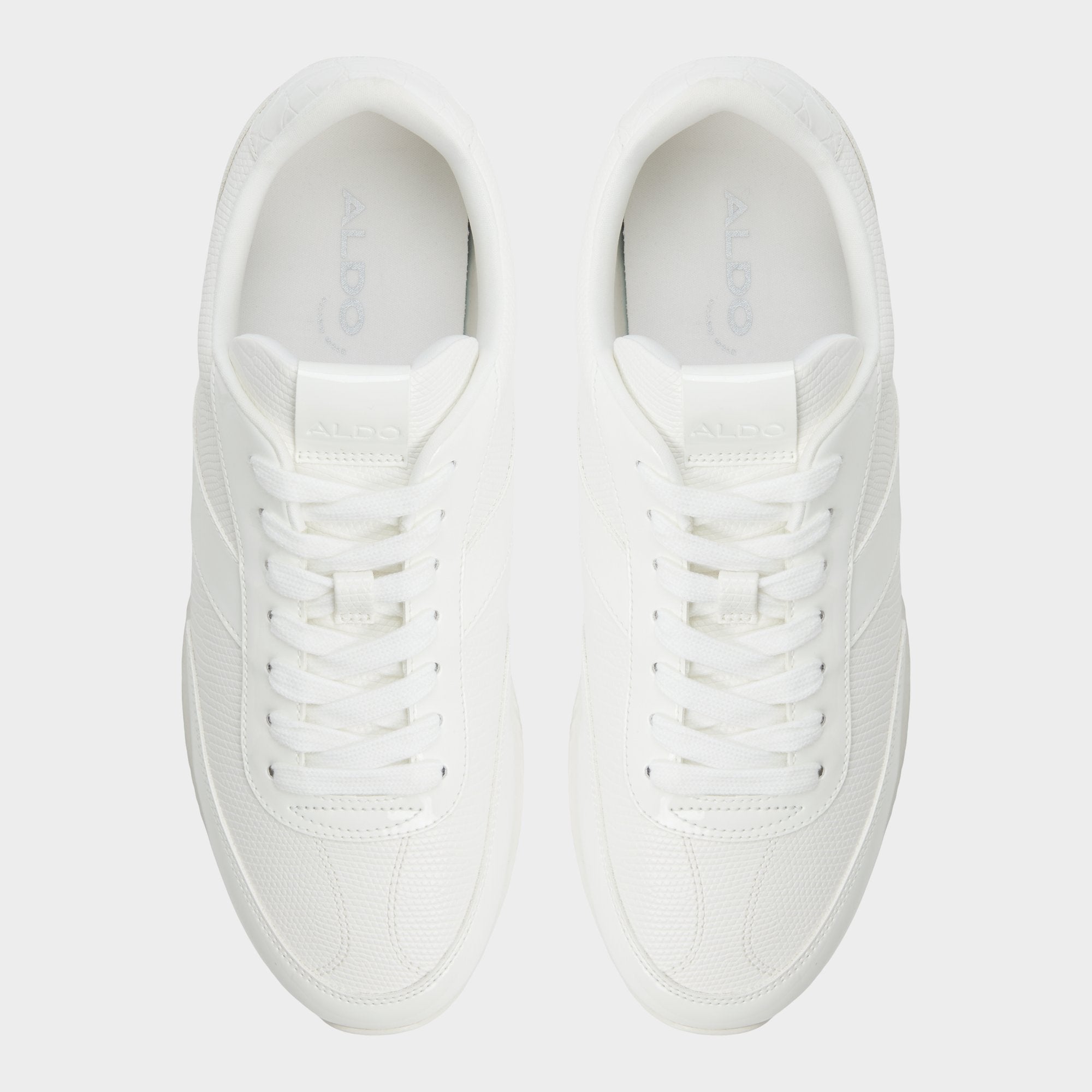 Aldo Nathaniel in White Combo - Low top sneaker, Cup sole