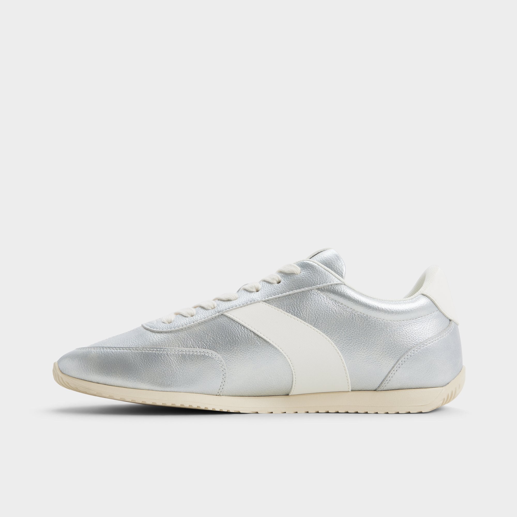 Aldo Nathaniel in Silver - Low top sneaker, Cup sole