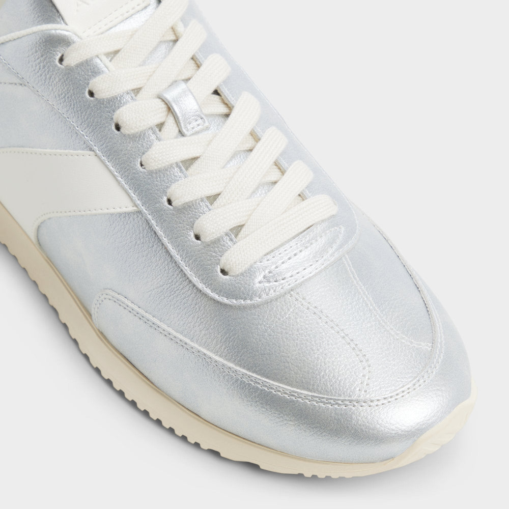 Aldo Nathaniel in Silver - Low top sneaker, Cup sole