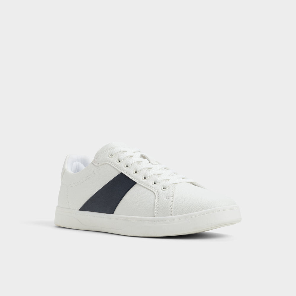 Aldo Ozzy White/Navy Men's Low top - Low top sneaker, Cup sole