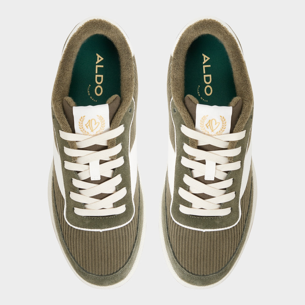 Aldo Ashwin in Olive - Low top sneaker, Cup sole
