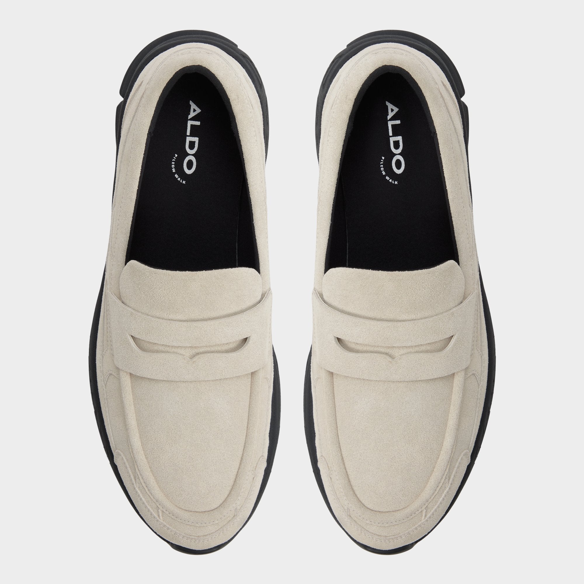 Aldo Loafersnkr in Ivory - Slip-on sneaker, Jogger sole