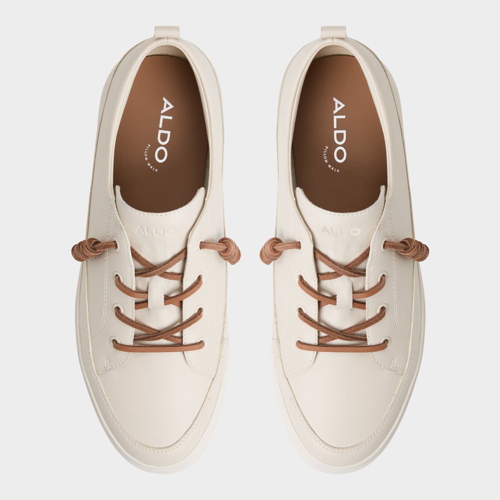 Aldo Tristin in White Bone - Low top sneaker, Cup sole