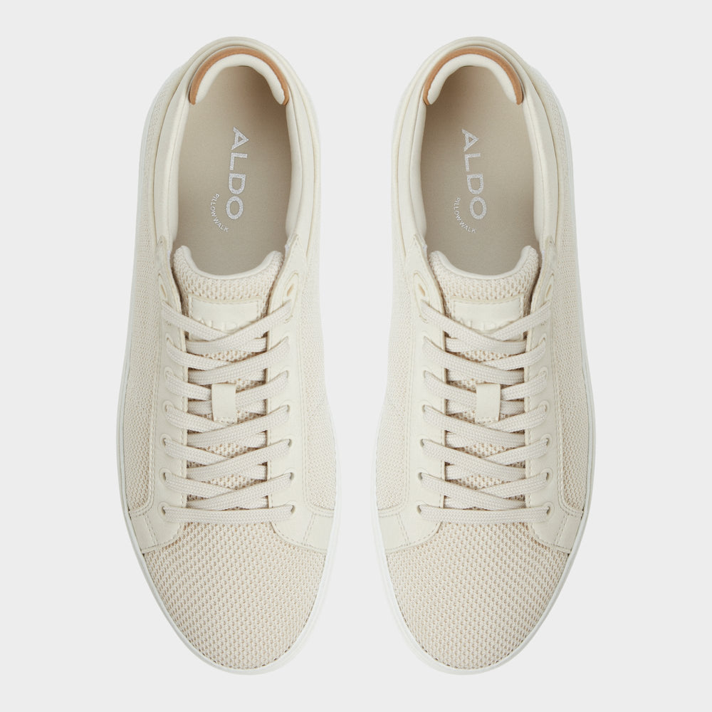 Aldo Finespec Bone Synthetic Knit Men's Low top - Low top sneaker