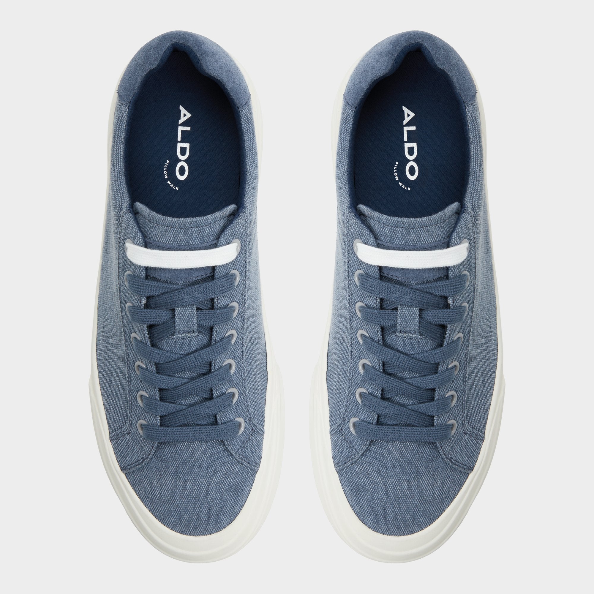 Aldo Wildside Light Blue Men's Low top - Low top sneaker