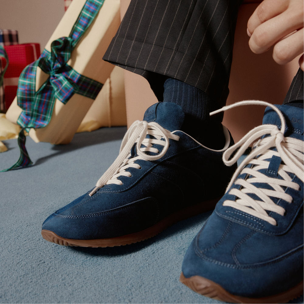 Aldo Nathaniell in Navy - Low top sneaker, Cup sole